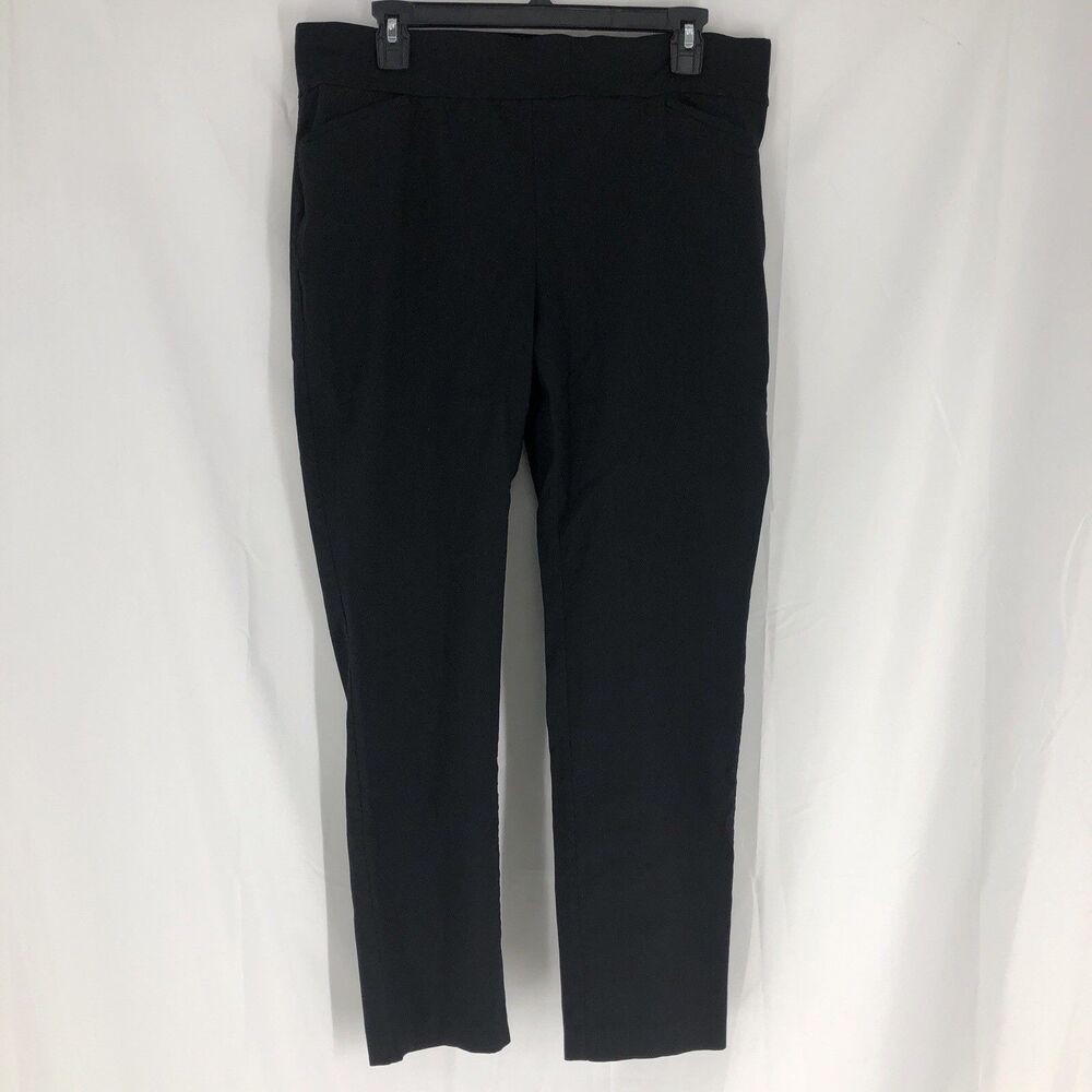 Chico’s Perfect Stretch Dress Pants Women’s Sz 2.5 Short Black